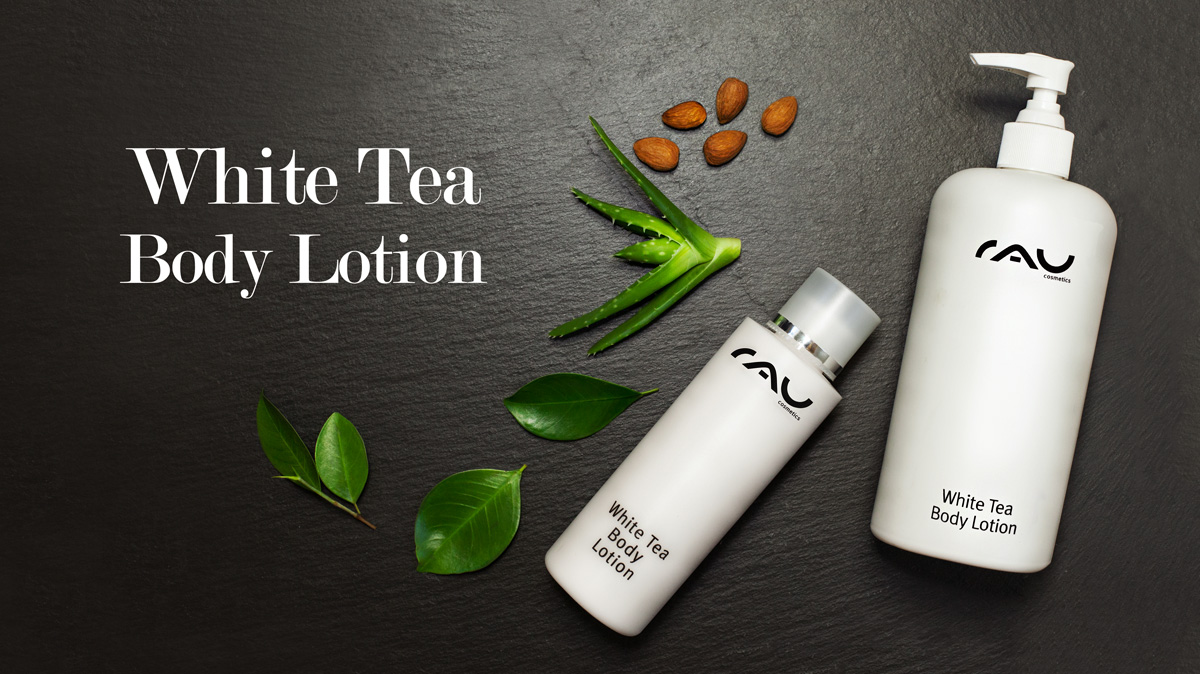 RAU White Tea Body Lotion 500 ml PROFILINE Rijke luxueuze