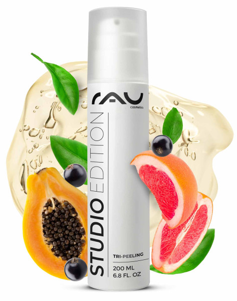 RAU Tri-Peeling 200 ml Studio Edition voor schoonheidssalon - Enzym- en fruitzuurpeeling