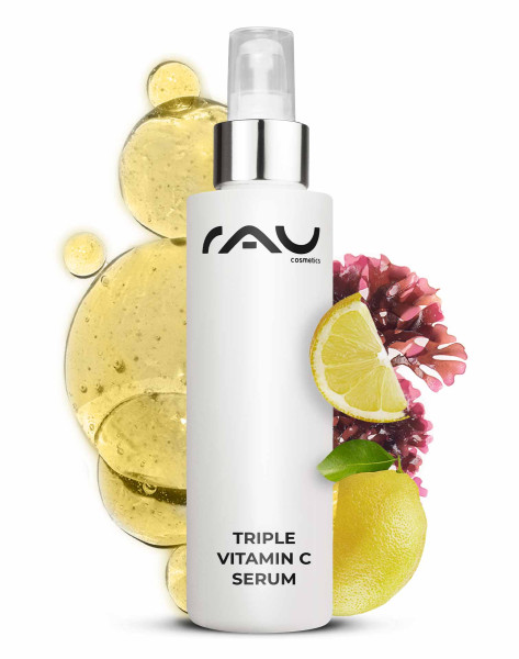 RAU Triple Vitamin C Serum 100 ml - concentraat met drie verschillende vitamine C-zuren