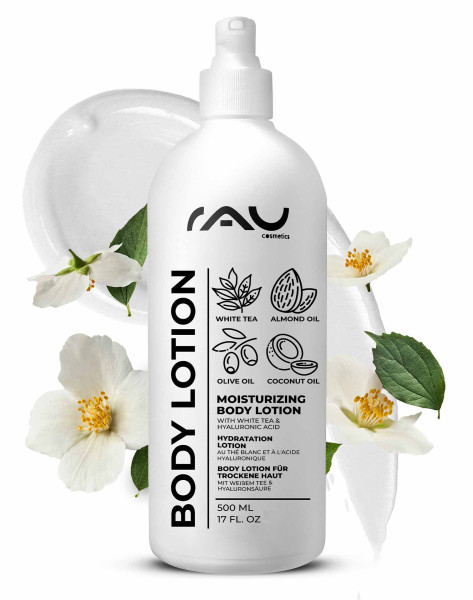 RAU Body Lotion 500 ml voor de droge huid.