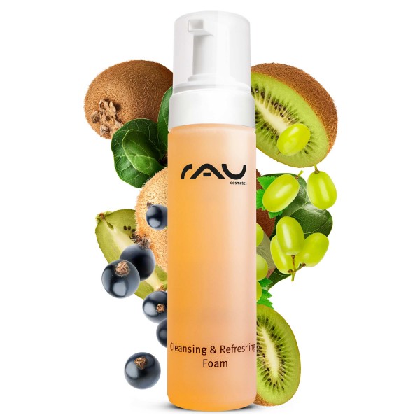 RAU Cleansing & Refreshing Foam 200 ml - Reinigings-/doucheschuim met de geur van sinasappel