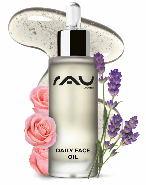 RAU Daily Face Oil 30 ml - verzorgende gezichtsolie met waardevolle natuurlijke oliën