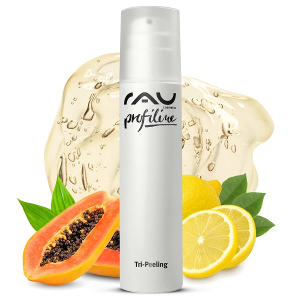 RAU Tri-Peeling 200 ml PROFILINE voor schoonheidssalon - Enzym- en fruitzuurpeeling