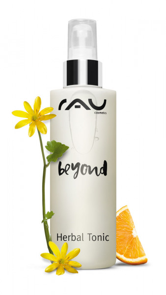 RAU beyond Herbal Tonic 200 ml - zacht gezichtswater uit het beste van de natuur