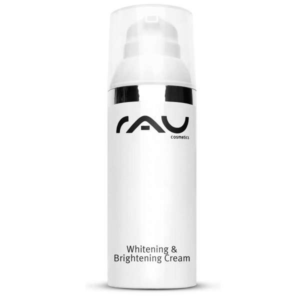 RAU Whitening & Brightening Cream 50 ml - oplichtende crème ZONDER arbutine tegen pigmentvlekken
