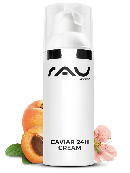 Set van RAU Bakuchiol Mask en Caviar 24h cream