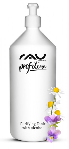 RAU Purifying Tonic with alcohol 1000 ml - ontstekingsremmend gezichtswater/tonic voor onzuivere huid