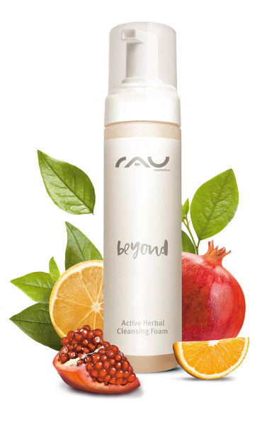 RAU beyond Active Herbal Cleansing Foam gezichtsschuim milde reiniging natuurcosmetica gezichtsreiniging 