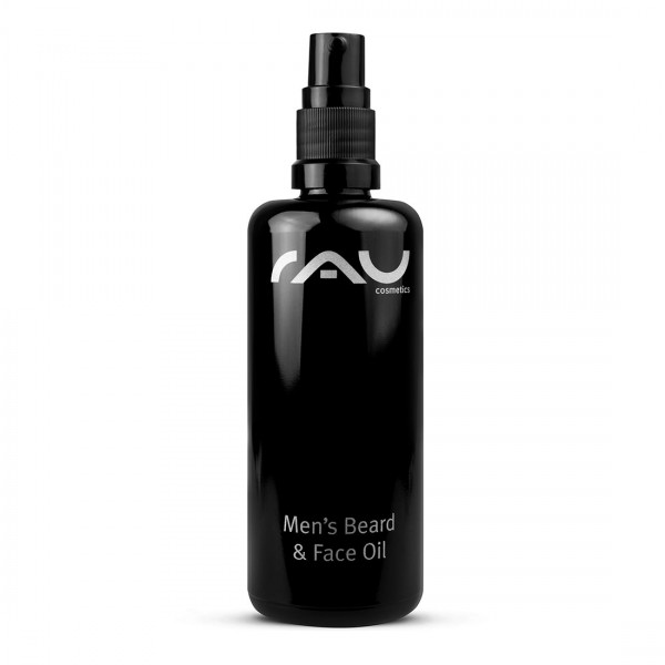 RAU Men´s Beard & Face Oil 100 ml - verzorgende olie voor baard en huid