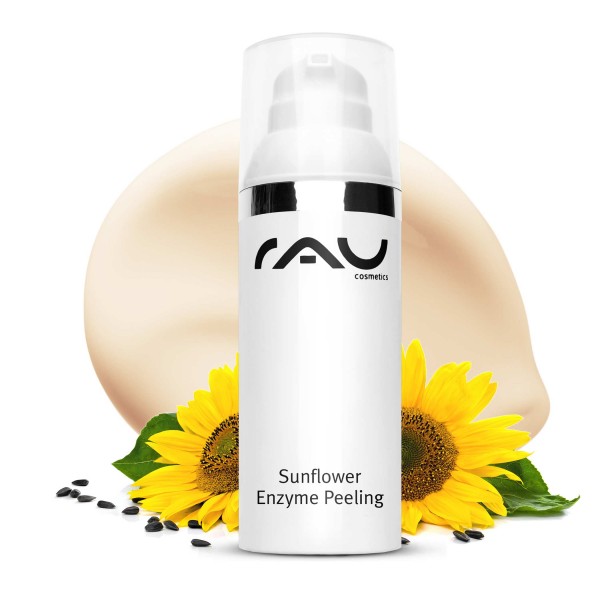 RAU Sunflower Enzyme Peeling 50 ml - Enzympeeling op basis van gistproteïnen