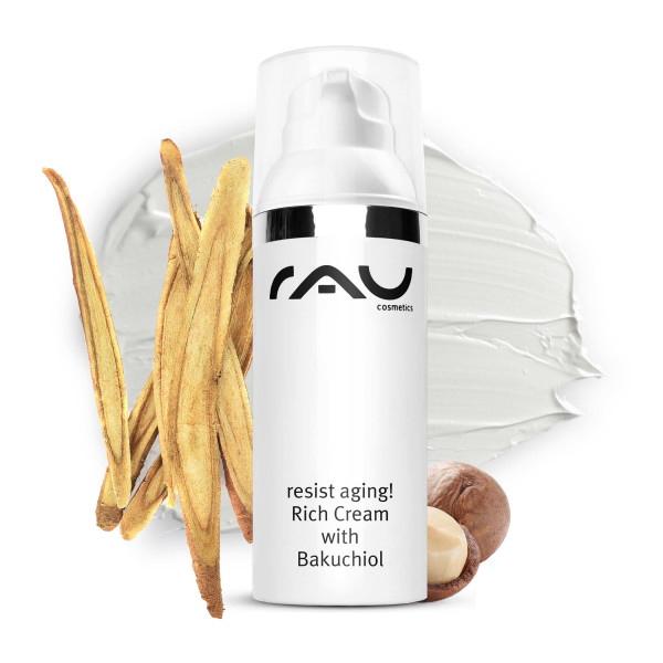 RAU resist aging! Rich Cream met Bakuchiol 50 ml - rijke dag- en nachtcrème