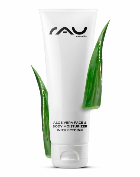 RAU Aloe Vera Face & Body Moisturizer Gel 75 ml - Gezichts- & lichaamsgel met multitalent Ectoin®