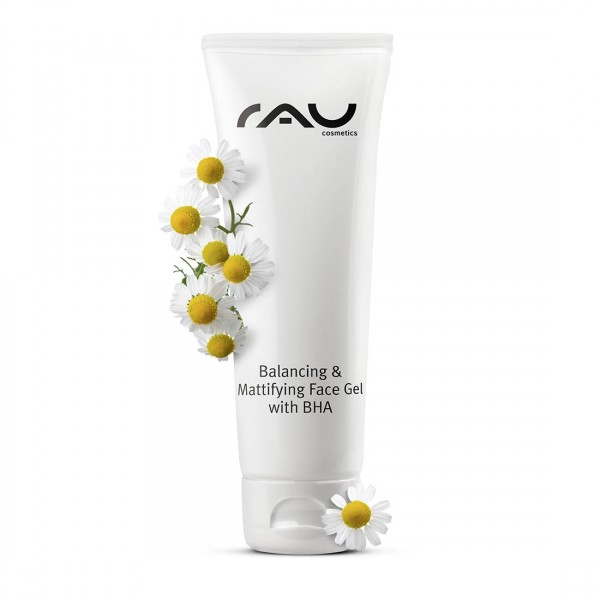 RAU Balancing & Mattifying Face Gel met BHA 75 ml - regulerend, poriënreinigend gezichtsgel