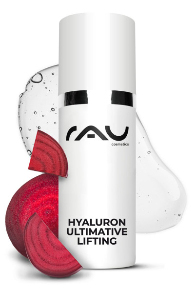RAU Hyaluronzuur Lifting gel - anti-age hyaluronzuur-gel rode biet beetroot concentrate gezichtsverzorging