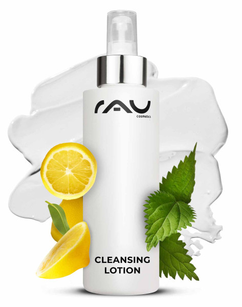 RAU Cleansing Lotion 200 ml - Reinigingsmelk met brandnetelextract - voor de dagelijkse gezichtsreiniging van de normale tot droge huid