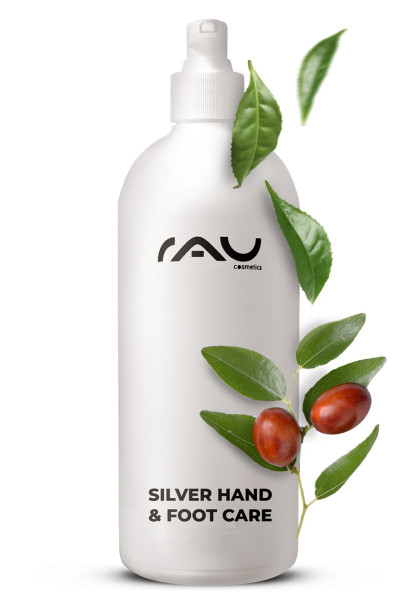 RAU Cosmetics Silver Hand & Foot Care voetcreme handcrème colloidaal zilver microzilver
