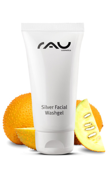 RAU Silver Facial Washgel 50 ml - reinigingsgel - perfect voor onderweg