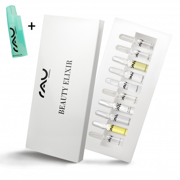 RAU BEAUTY ELIXIR - Ampullenmix (10 stuks x 2 ml) & gratis ampullenopener