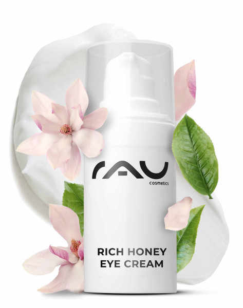 RAU Rich Honey Eye Cream 15 ml - voor een frisse en stralende oogpartij op iedere leeftijd!