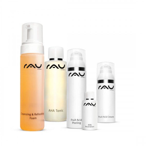 RAU Cosmetics fruitzuur-set voor stralende, vernieuwde huid