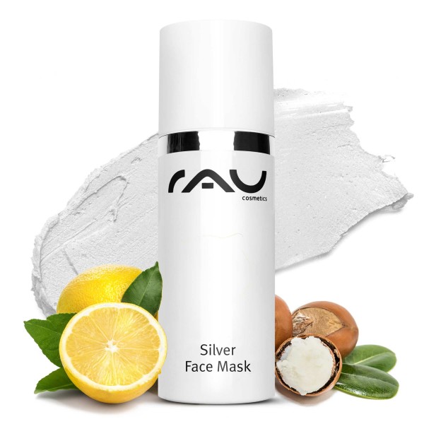 RAU Silver Face Mask 50 ml - Kalmerend crèmemasker met MicroSilver BG™